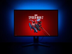 El juego «Marvel's Spider-Man 2» mostrado en la pantalla de un ordenador
