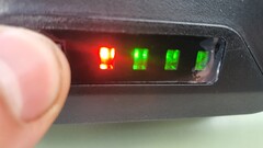 indicación en 4 niveles de la capacidad restante