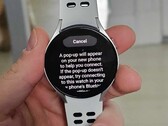 Un Galaxy Watch con la nueva función beta. (Fuente: Max Weinbach vía 9to5Google)