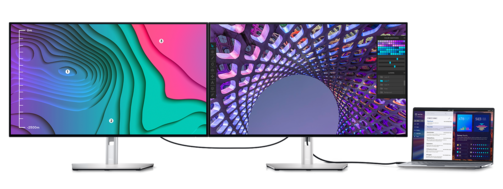 Dell UltraSharp U2723QE y U3223QE. (Fuente de la imagen: Dell)