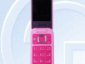 Se espera que el próximo teléfono plegable de HMD Global sólo esté disponible en una única opción de color "rosa Barbie". (Fuente de la imagen: TENAA vía GSMArena)