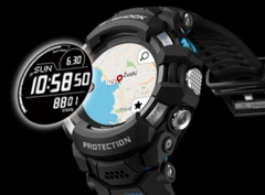 El Casio G-Shock GSW-H1000 es un smartwatch Wear OS reforzado. (Imagen: Casio)