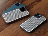 El iPhone 12 Pro con su nueva carcasa cheesegrater. (Fuente: Yanko Design)