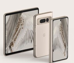 El Google Pixel Fold. (Fuente: Asus)