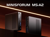 El Minisforum MS-A2 ahora sólo viene con la opción de un único procesador. (Fuente de la imagen: Minisforum)