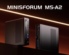 El Minisforum MS-A2 ahora sólo viene con la opción de un único procesador. (Fuente de la imagen: Minisforum)
