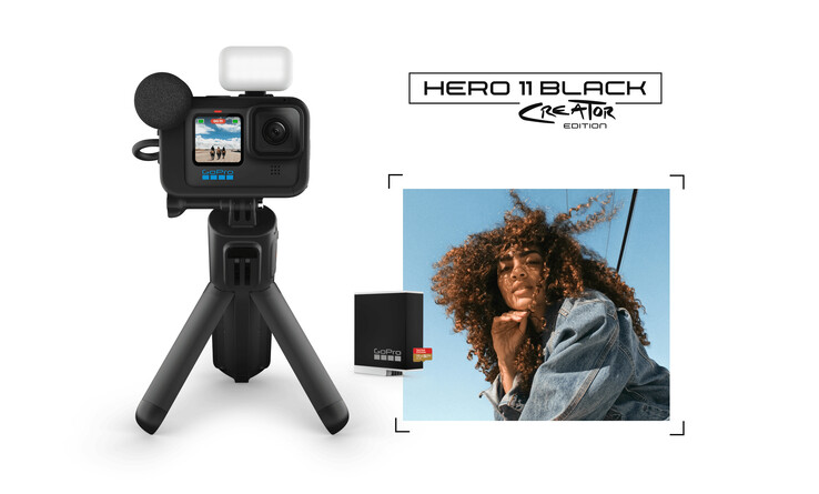 La GoPro Hero 11 Black Creator Edition. (Fuente de la imagen: GoPro)