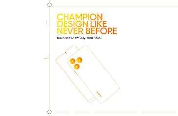 Realme adelanta los principales atributos "Champion" del C53. (Fuente: Realme IN)