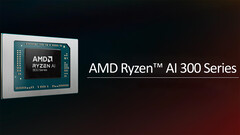 Podría haber un esquema de nomenclatura diferente para los procesadores de gama alta de la serie Ryzen AI 300 (Fuente de la imagen: AMD - editado)