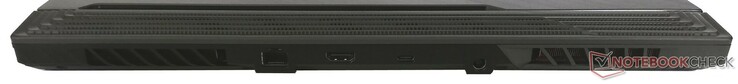 Detrás: Gigabit LAN, HDMI, 1 x USB 3.1 Gen2 Tipo C, conector de alimentación