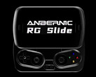 La parecida a la PSP Go de Anbernic estará disponible en colores blanco y negro. (Fuente de la imagen: Anbernic - editado)