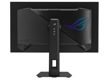 La parte trasera del Asus XG27AQWMG. (Fuente de la imagen: Asus)