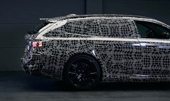 La forma del BMW i5 Touring será probablemente similar a la de la ranchera M5 vista aquí (Imagen: BMW)