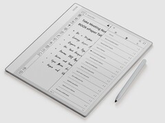 El BOOX Note Max estará disponible en blanco con un lápiz óptico a juego. (Fuente de la imagen: BOOX)