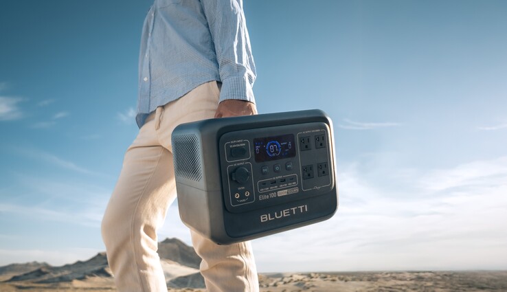La central eléctrica portátil Bluetti Elite 100 V2 pesa 11,5 kg (Fuente de la imagen: Bluetti)