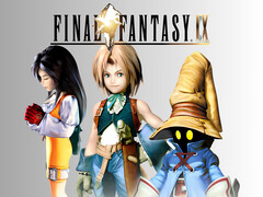 Ilustración de Final Fantasy 9 con Zidane en el centro (Fuente de la imagen: Square Enix con ediciones)