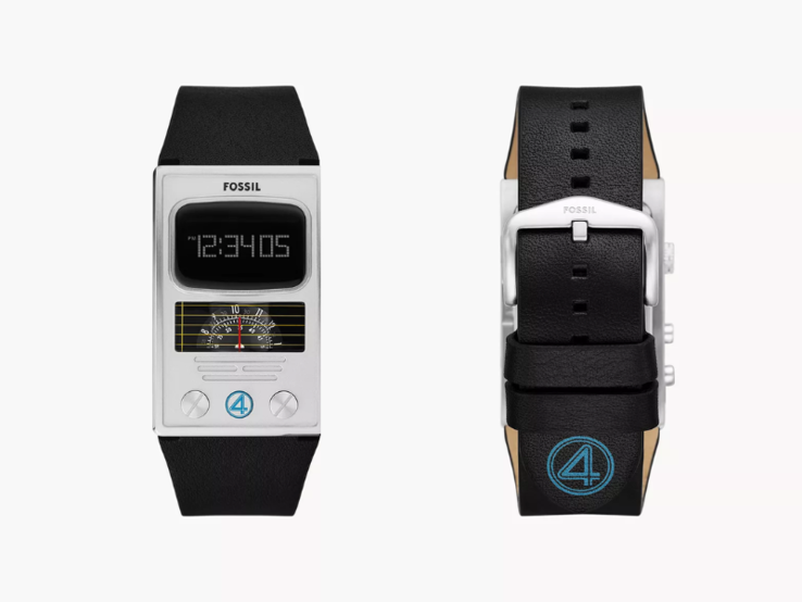 El reloj Marvel x Fossil de edición limitada Fantastic Four. (Fuente de la imagen: Fossil)