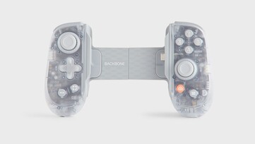 La edición especial Bith x Backbone Pro tiene un chasis blanco translúcido. (Fuente de la imagen: Backbone)