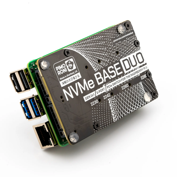 La Pimoroni NVME Base Duo le permitirá añadir hasta dos unidades NVMe de tamaño completo a su Raspberry Pi (Fuente de la imagen: Pimoroni)