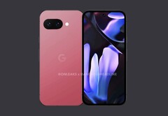 El Google Pixel 9a también estará disponible en color rosa. (Fuente de la imagen: Android Headlines, editado)