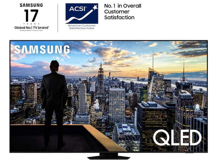 El televisor Samsung 2023 Q80C 4K de 98 pulgadas. (Fuente de la imagen: Samsung)
