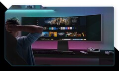 El monitor para juegos Samsung Odyssey OLED G95SC ha recibido un importante recorte de precio (imagen vía Samsung)