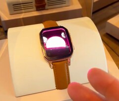 Samsung ha desarrollado una pantalla microLED para smartwatches. (Fuente de la imagen: superscientific, Instagram)