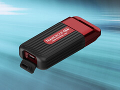 La unidad SSD portátil USB4 está disponible en opciones de 1 TB, 2 TB y 4 TB. En la imagen: una imagen promocional de la unidad de almacenamiento. (Fuente de la imagen: Team Group)