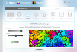 Configuración del color verdadero