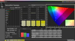 Curvas de saturación tras la calibración