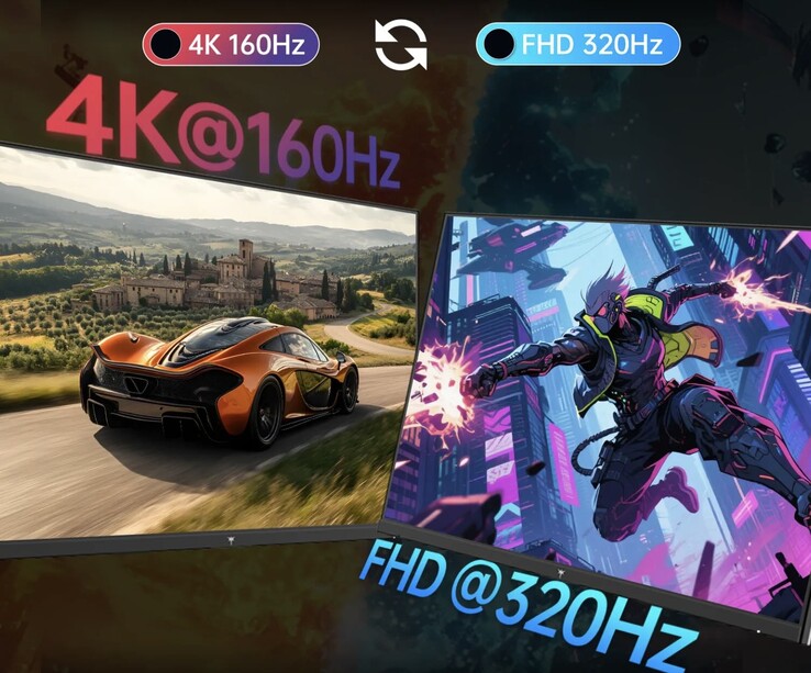 El monitor para videojuegos KTC M27P6S cuenta con funcionalidad de modo dual.