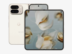 El Pixel 10 Pro Fold debería tener un aspecto algo más moderno que su predecesor, gracias a unos biseles de pantalla más finos. (Fuente de la imagen: Android Headlines)