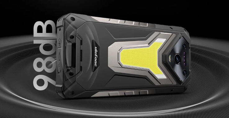 Incorpora potentes altavoces y cientos de LED individuales. (Fuente de la imagen: Ulefone)