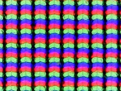 Disposición de los subpíxeles