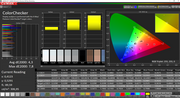 CalMAN ColorChecker (sin perfil de color)