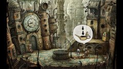 Una captura de pantalla de Machinarium funcionando en PC