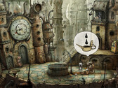 Una captura de pantalla de Machinarium funcionando en PC