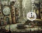 Una captura de pantalla de Machinarium funcionando en PC