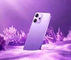 El Oppo Reno 14 Pro está disponible en tres elegantes colores, incluido el morado. (Fuente de la imagen: Oppo)