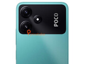 El POCO M6 Pro 5G en su opción de color turquesa. (Fuente de la imagen: Pricebaba)