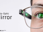 El prototipo de TDK proyecta una imagen monocromática directamente sobre la retina del usuario.