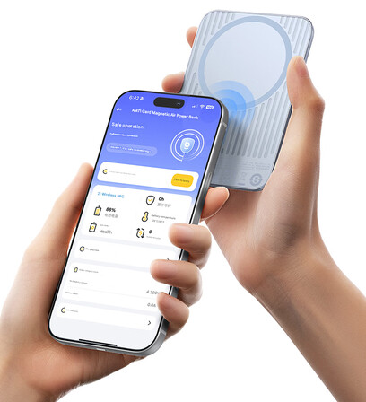 La función NFC del banco de energía (traducción automática)