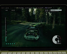 El juego virtualizado con Windows 11 en el MacBook Neo con 8 GB de RAM es bastante impresionante. En la imagen: Dirt 3 ejecutándose en el portátil.