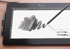 El Pen Display 16 Lite incluye dos lápices ópticos con diferentes agarres. (Fuente de la imagen: Xencelabs)