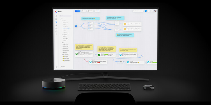 Puedes utilizar Advanced Flow para la automatización inteligente del hogar. (Fuente de la imagen: Homey)