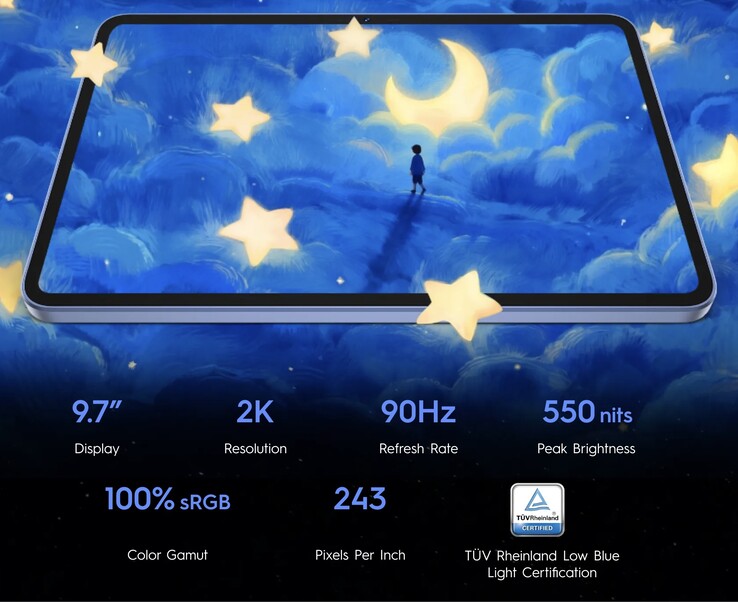 Especificaciones de la pantalla del Megapad SE 2.