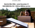El nuevo paquete Starlink Mini descuenta el plan de itinerancia (Fuente de la imagen: Ryan Birge/FB)