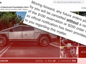 Este Tesla Cybertruck en Cars & Bids está exento de la política antiventa de Tesla, pero otros han recibido prohibiciones por intentar ventas similares. (Fuente de la imagen: Cars & Bids / Cybertruck Owners Club - editado)