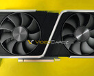 El RTX 3060 Ti Founders Edition se parecerá mucho al RTX 3070. (Fuente de la imagen: Videocardz)