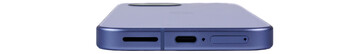 Parte inferior: altavoz, USB, micrófono, SIM